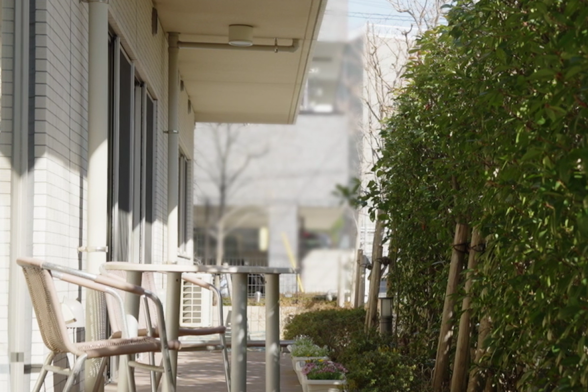 ウッドデッキテラス