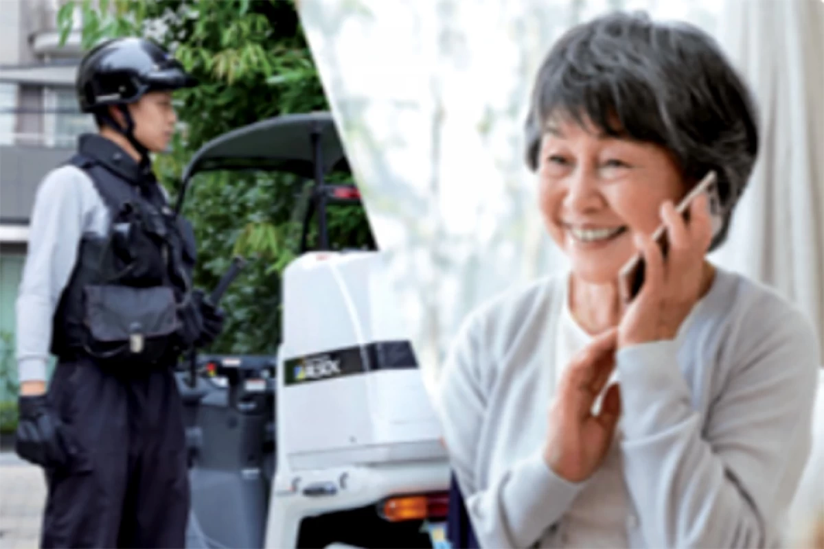 24時間の見守りサポートで安心な毎日を実現