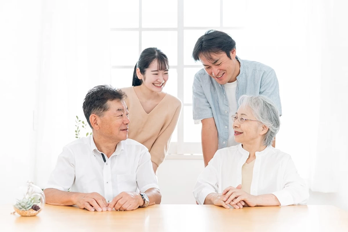 記念日のお祝いやイベントの参加など。ご家族様のご来訪はいつでも