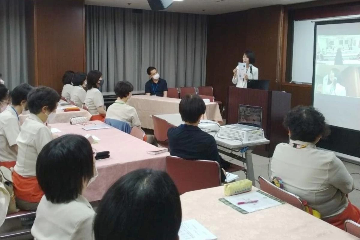 充実した研修制度と実践