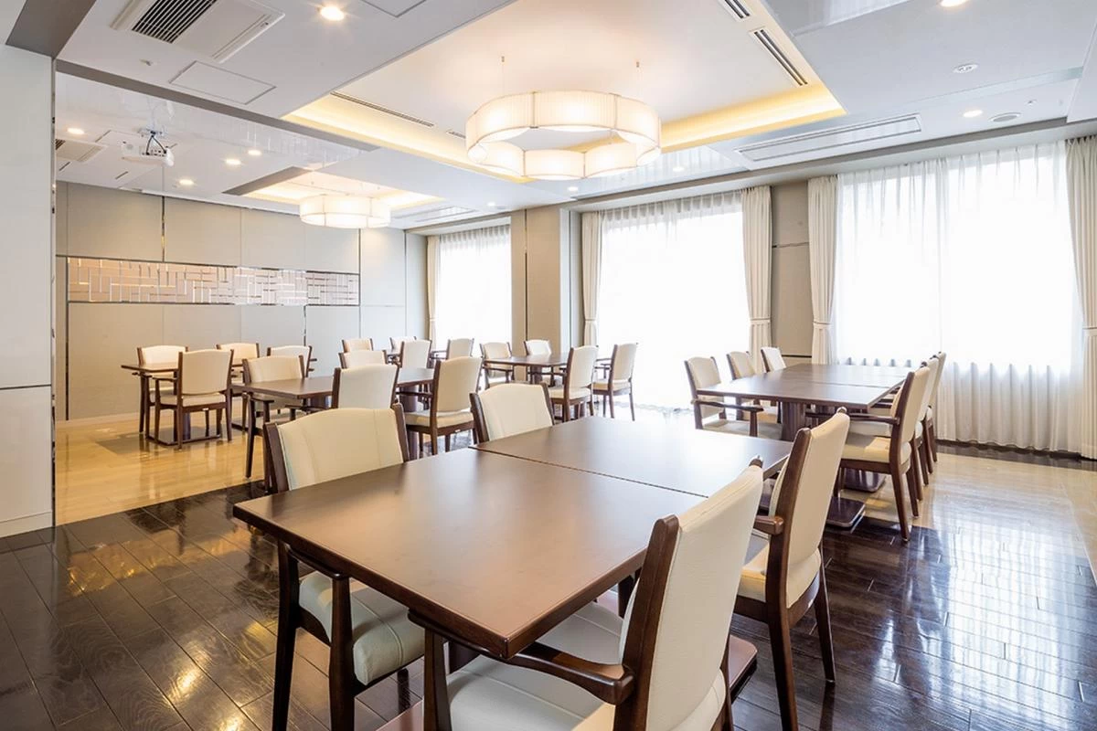 上質な空間はホテルのラウンジのよう