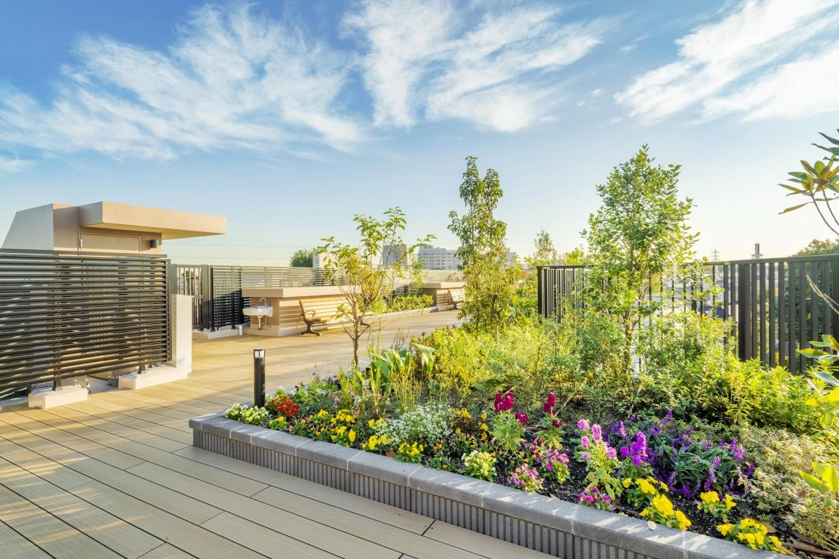 屋上ガーデンテラス