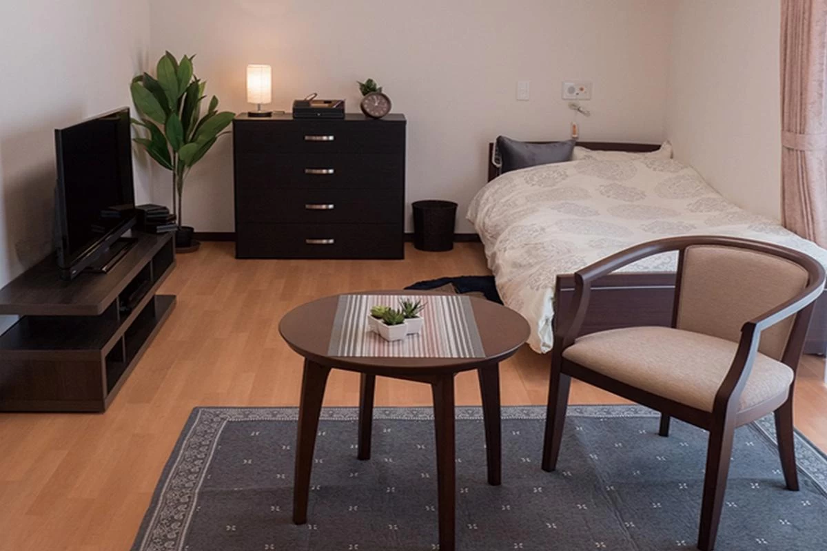 プライバシーが確保された居住空間