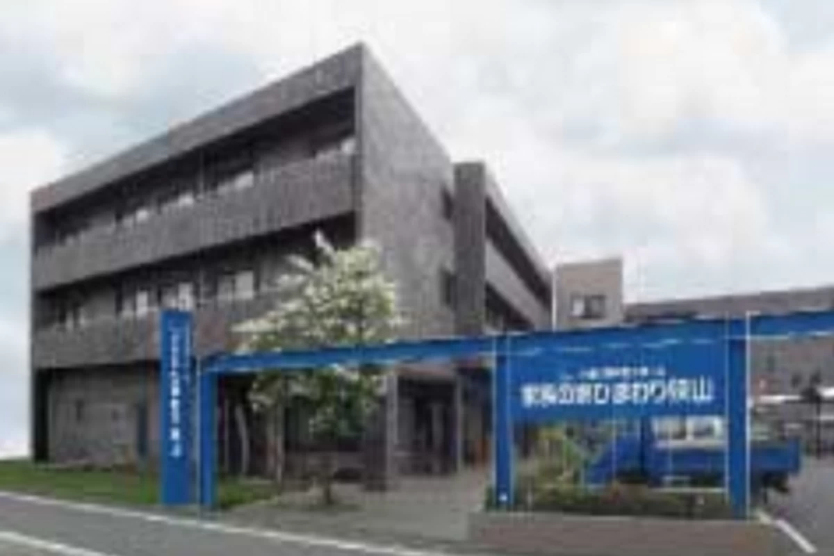 閑静な住宅街に囲まれた施設