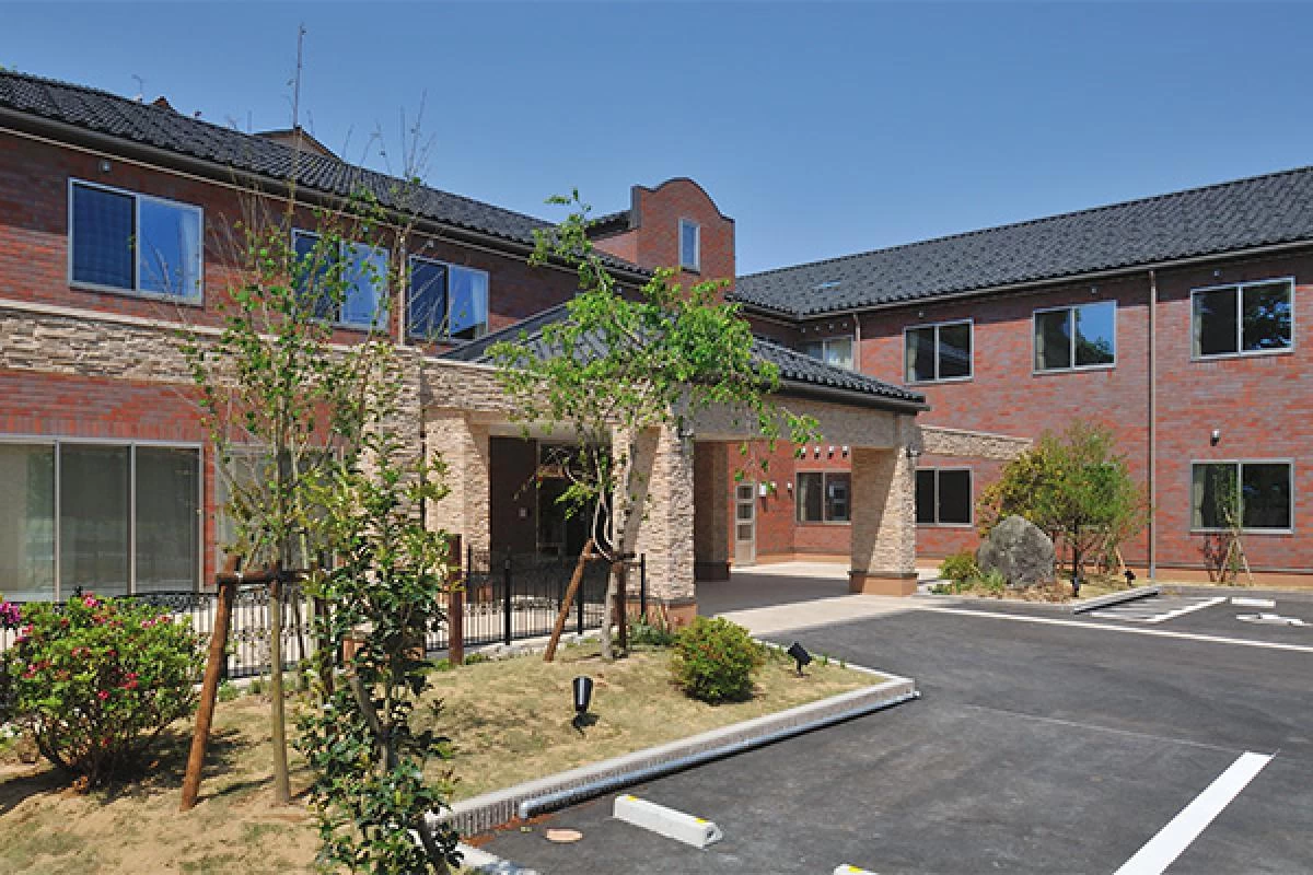 お洒落なデザインとバリアフリーを両立した建物。