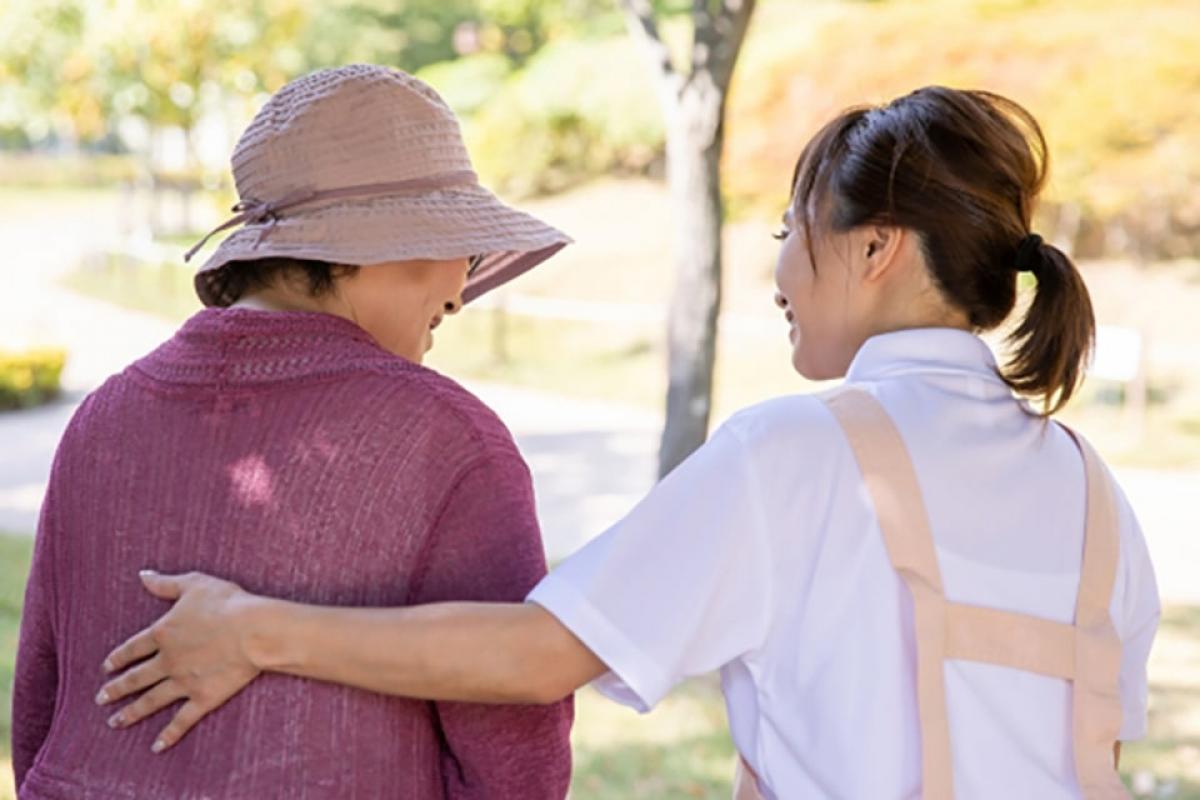 訪問介護事業所が併設。要介護度に応じたケアを受けられます