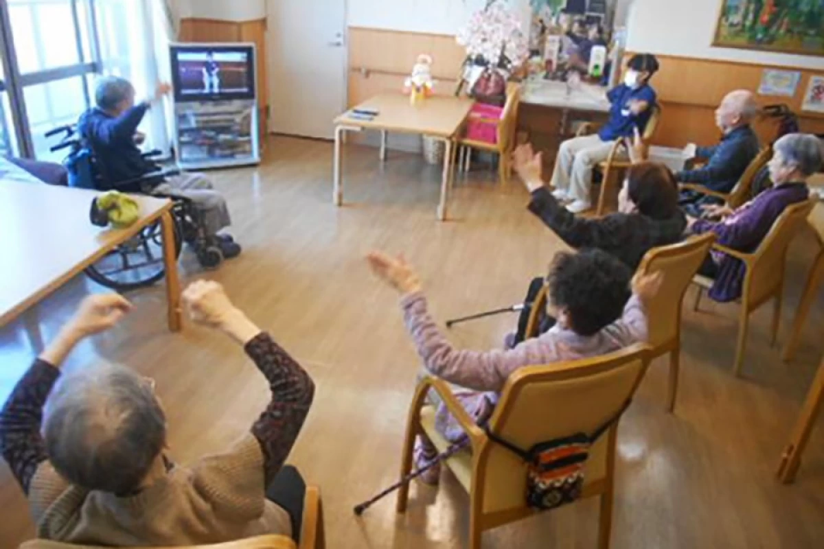 機能訓練の様子