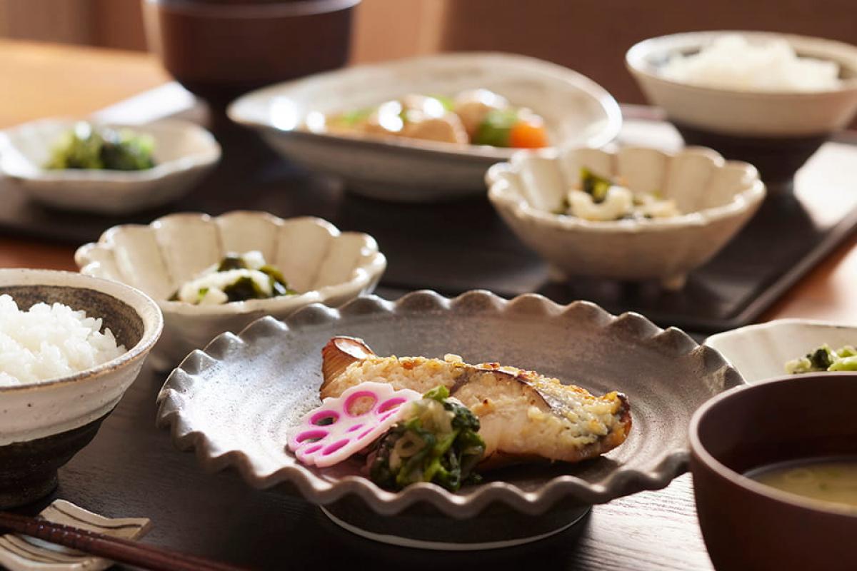 バランスの取れた健康的なお食事