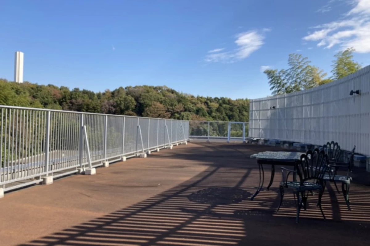 緑に囲まれた自然豊かな環境。大きな公園も徒歩圏内にあります