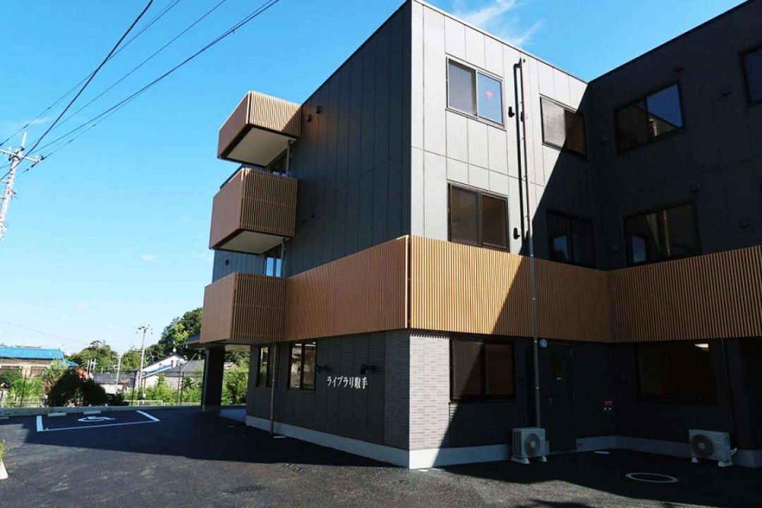 ライブラリ取手の外観
