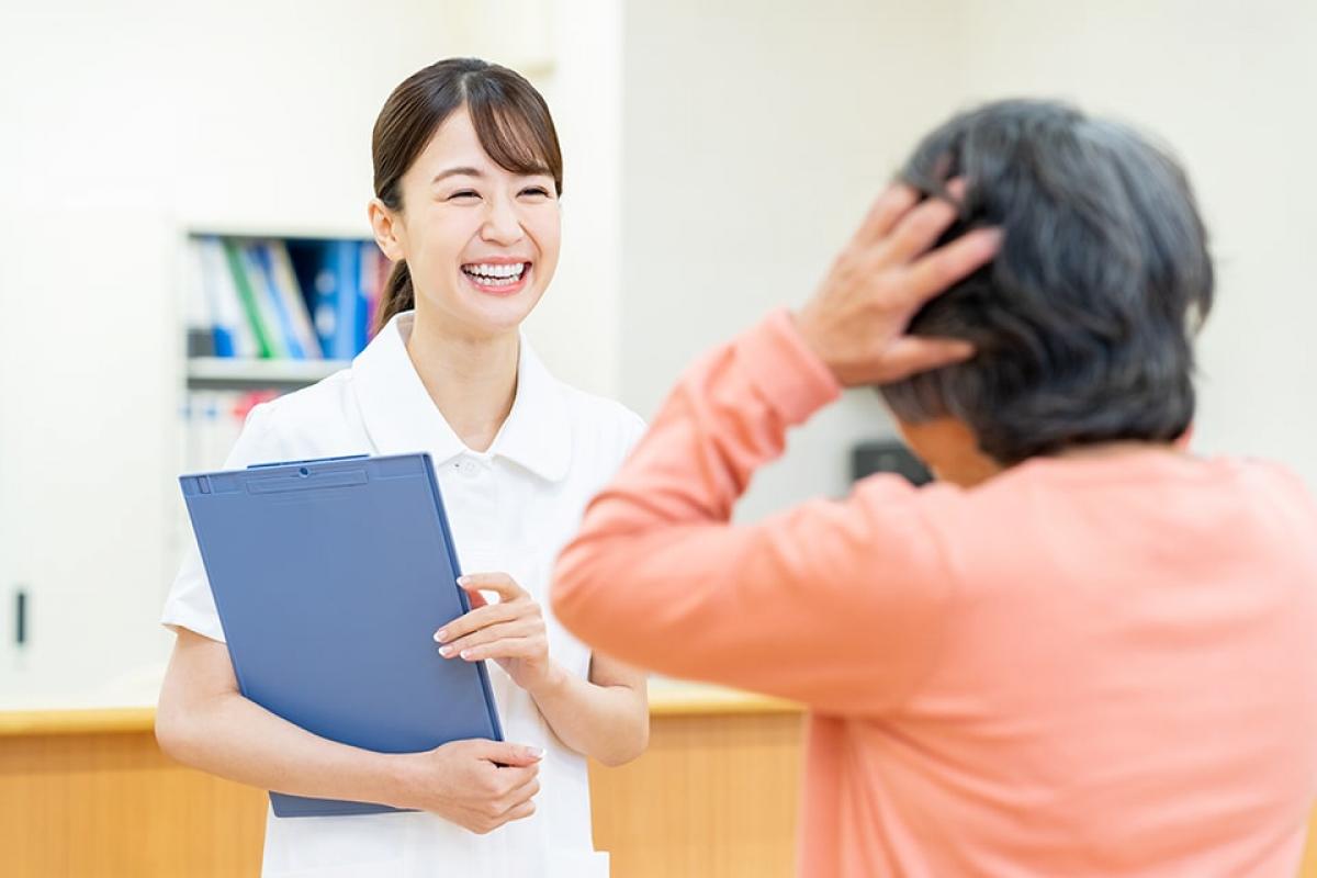 日中看護スタッフ常駐で健康面も安心