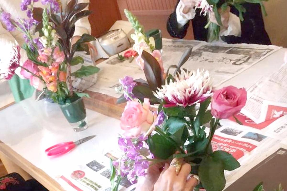 フラワーアレンジメント