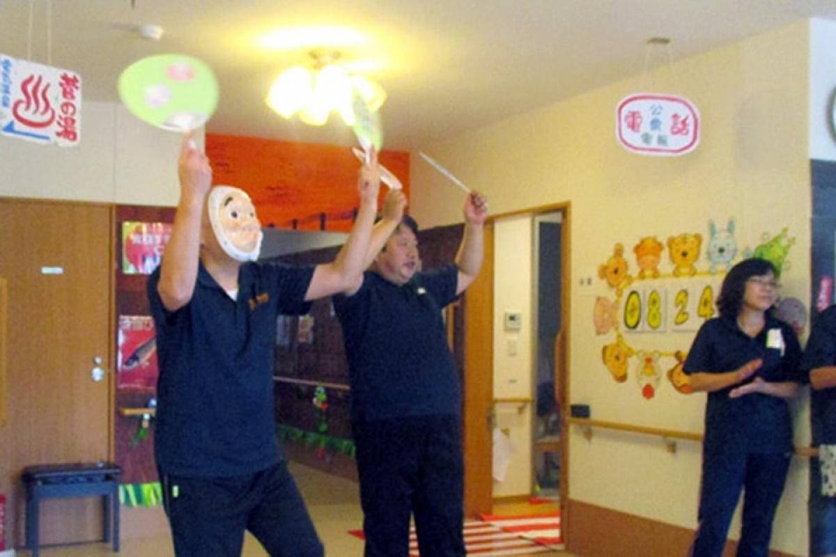 納涼祭の様子