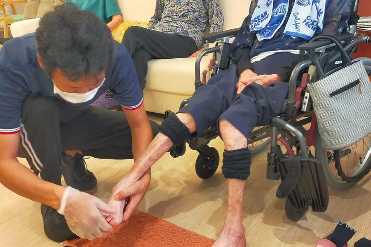 医療・看護体制も整っているので、持病のある方も安心