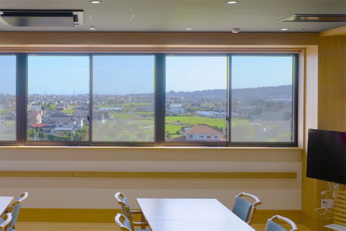 周辺は田畑も多い閑静な住宅地。散歩もしやすい環境です