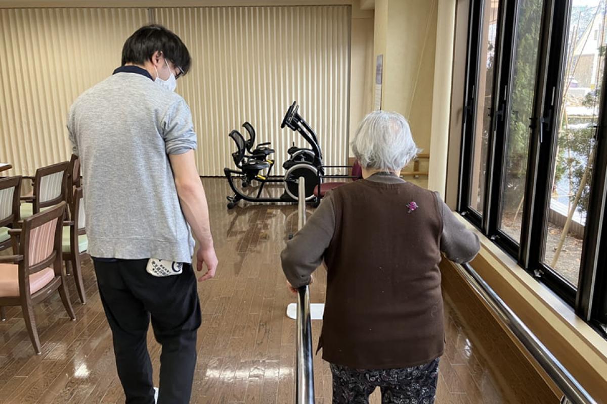 理学療法士常駐による専門的なリハビリ