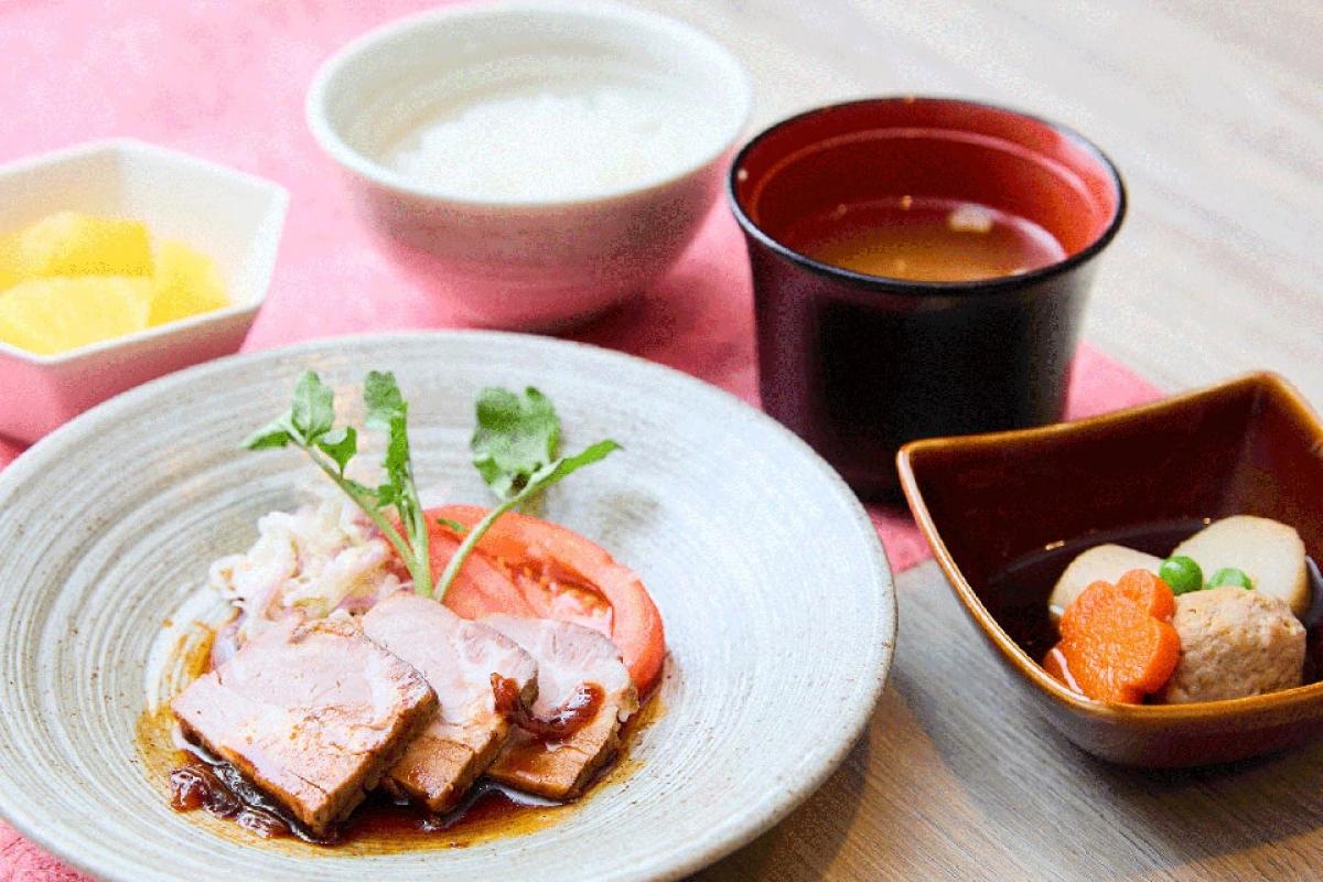 出来立ての健康的なお食事を召し上がることができます。