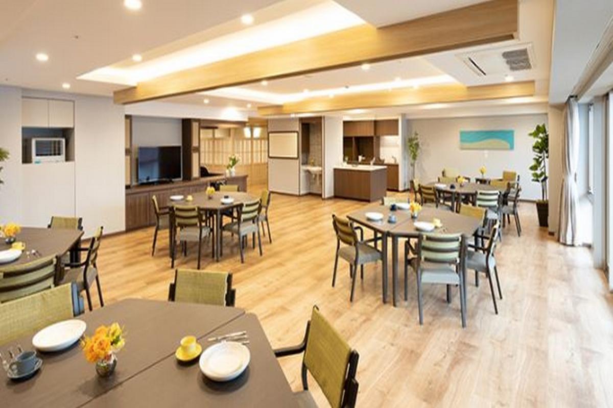 認知症の方に優しい施設デザイン。