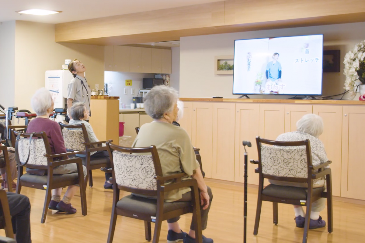 リハビリの要素を組み込んだ日常生活