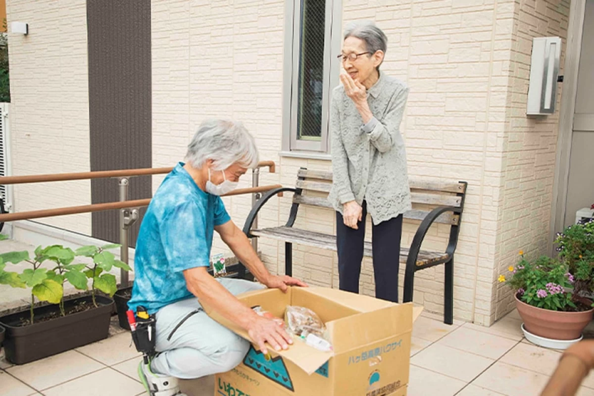 地域交流を重視。地域の一員としての自覚を持ちながら生活できます