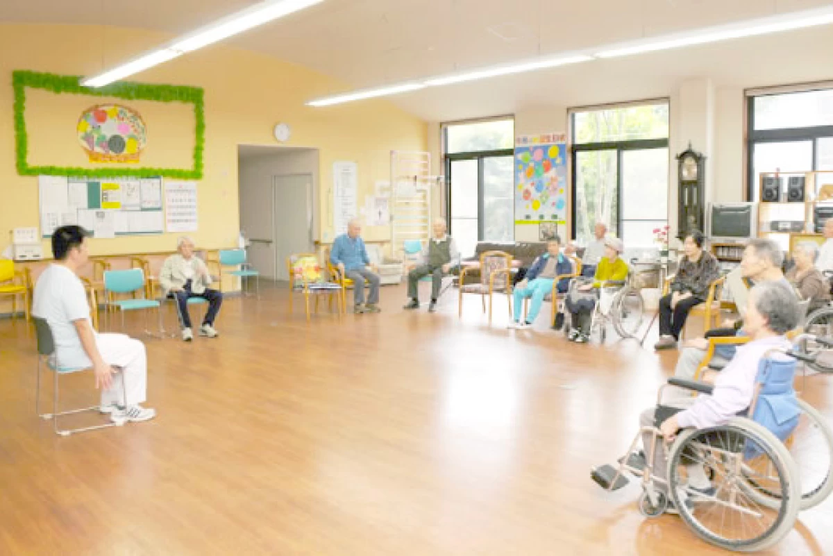 毎日の楽しみを提供するデイサービスが併設