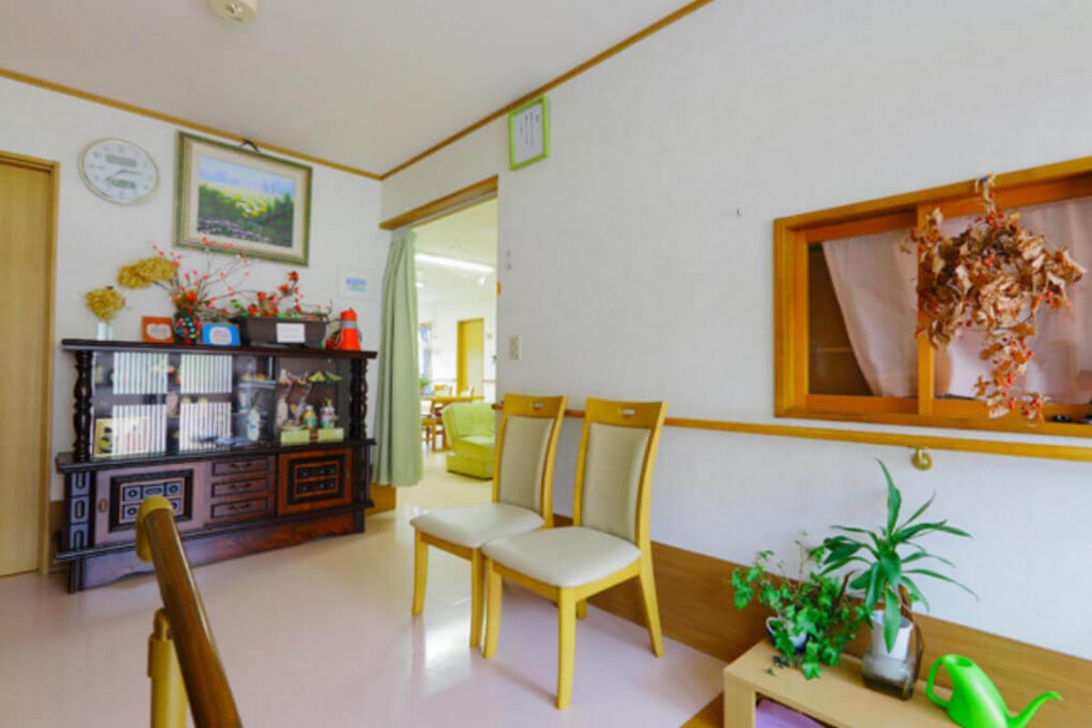 自宅のような雰囲気の施設内は、安全対策に配慮