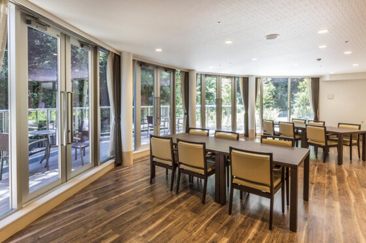 地域住民との触れ合いを大切にしたオープンな環境