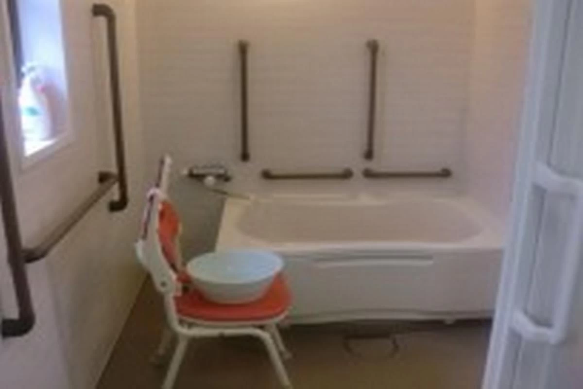 浴室、廊下等はバリアフリーに対応。足腰に不安がある方や車椅子の方も安心