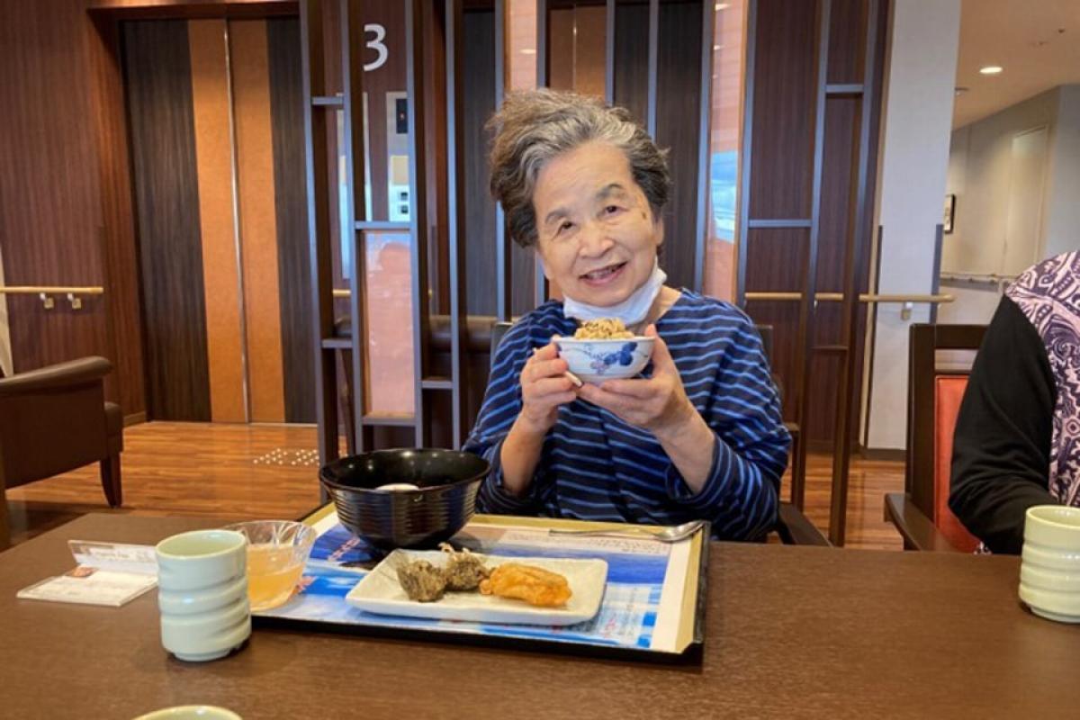 お食事の時間の様子