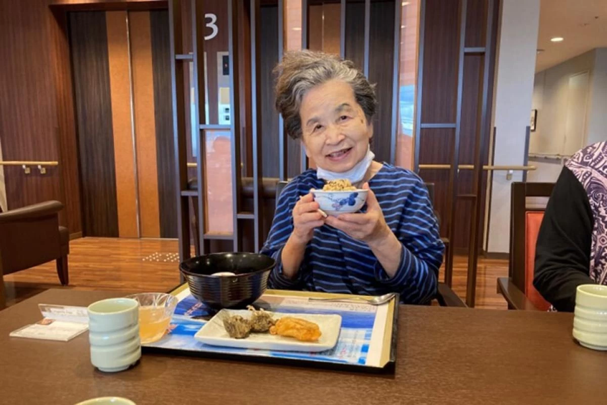 お食事の時間の様子