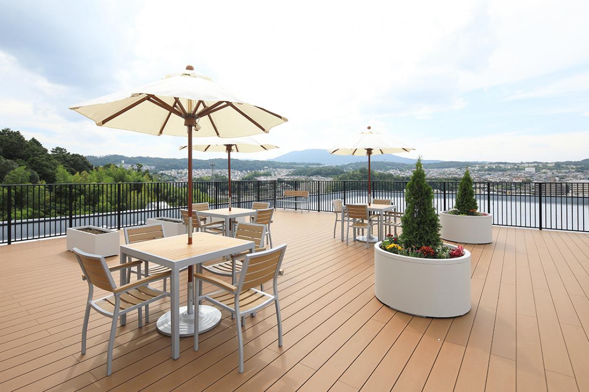 グランダ学園前の施設風景（8枚目）