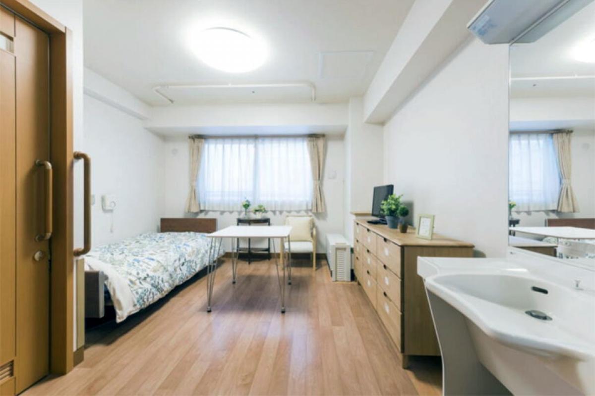 プライベートな時間を大切にできる個室仕様の居室