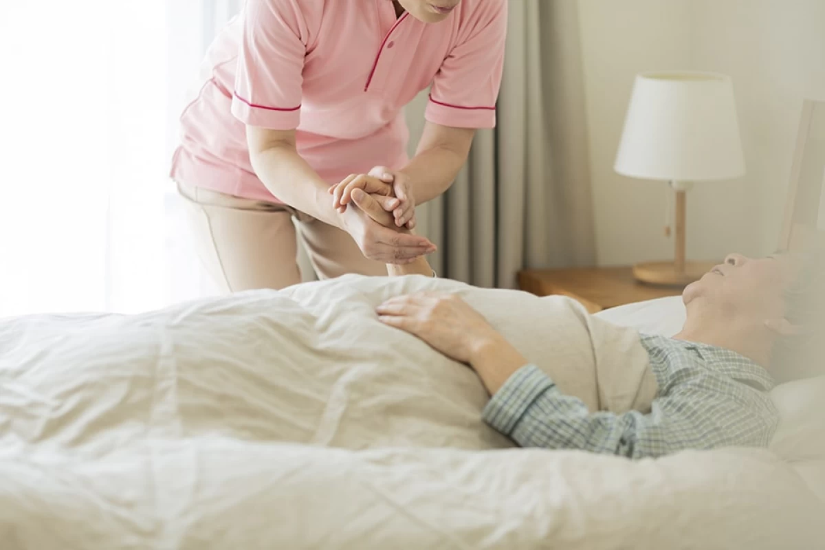 看護・介護体制が整い、看取りケアにも対応しています