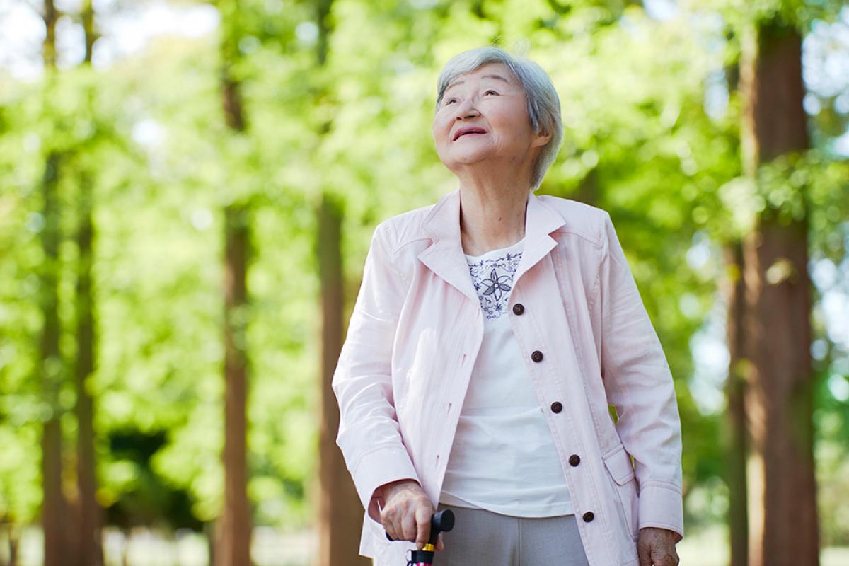 閑静な住宅街の一角で穏やかなセカンドライフを