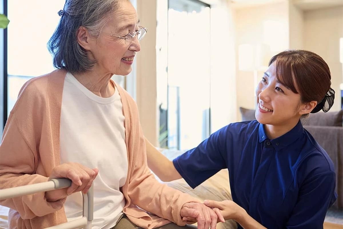 看護師が常勤し、医療機関とも密接に連携しています