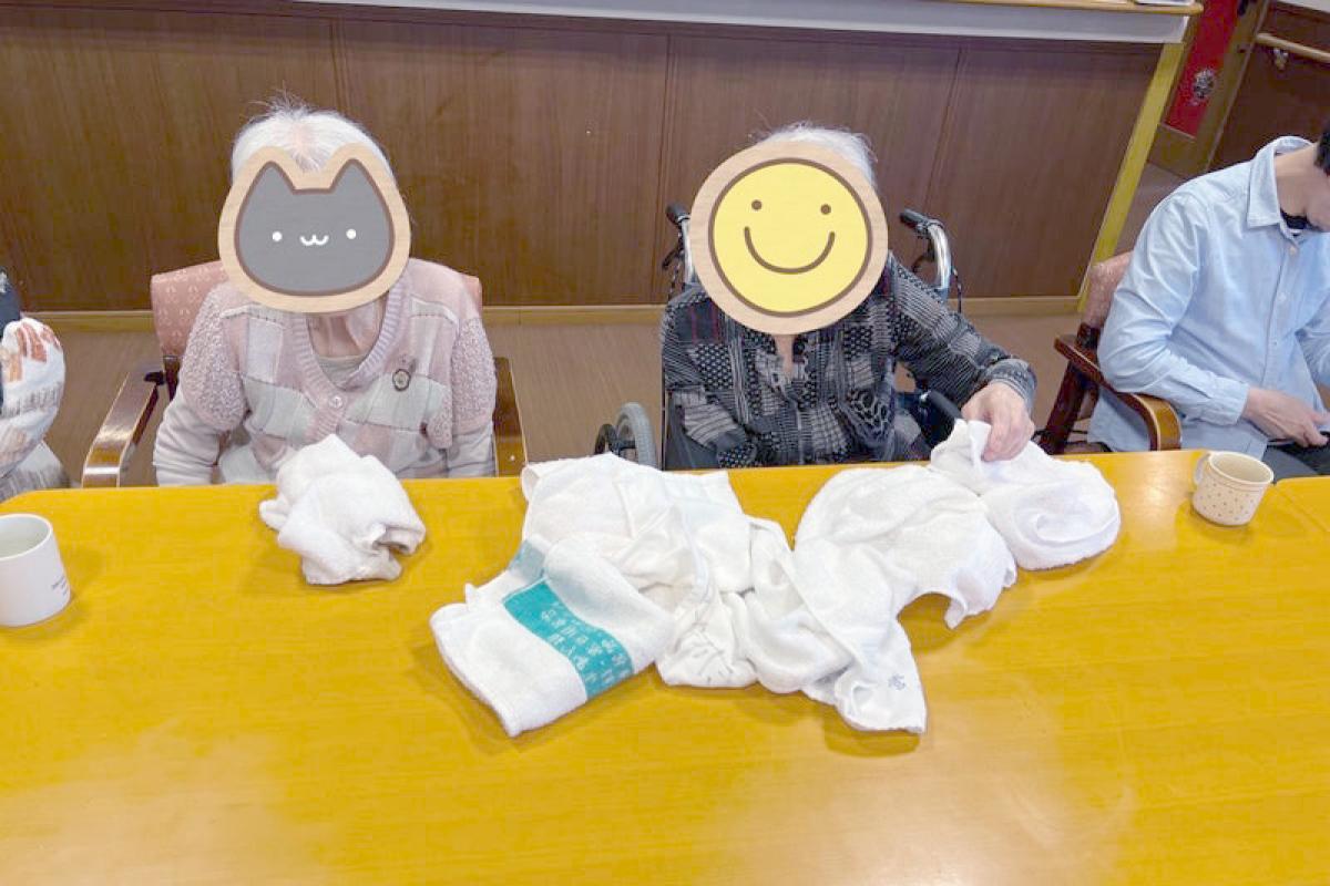 洗濯たたみ