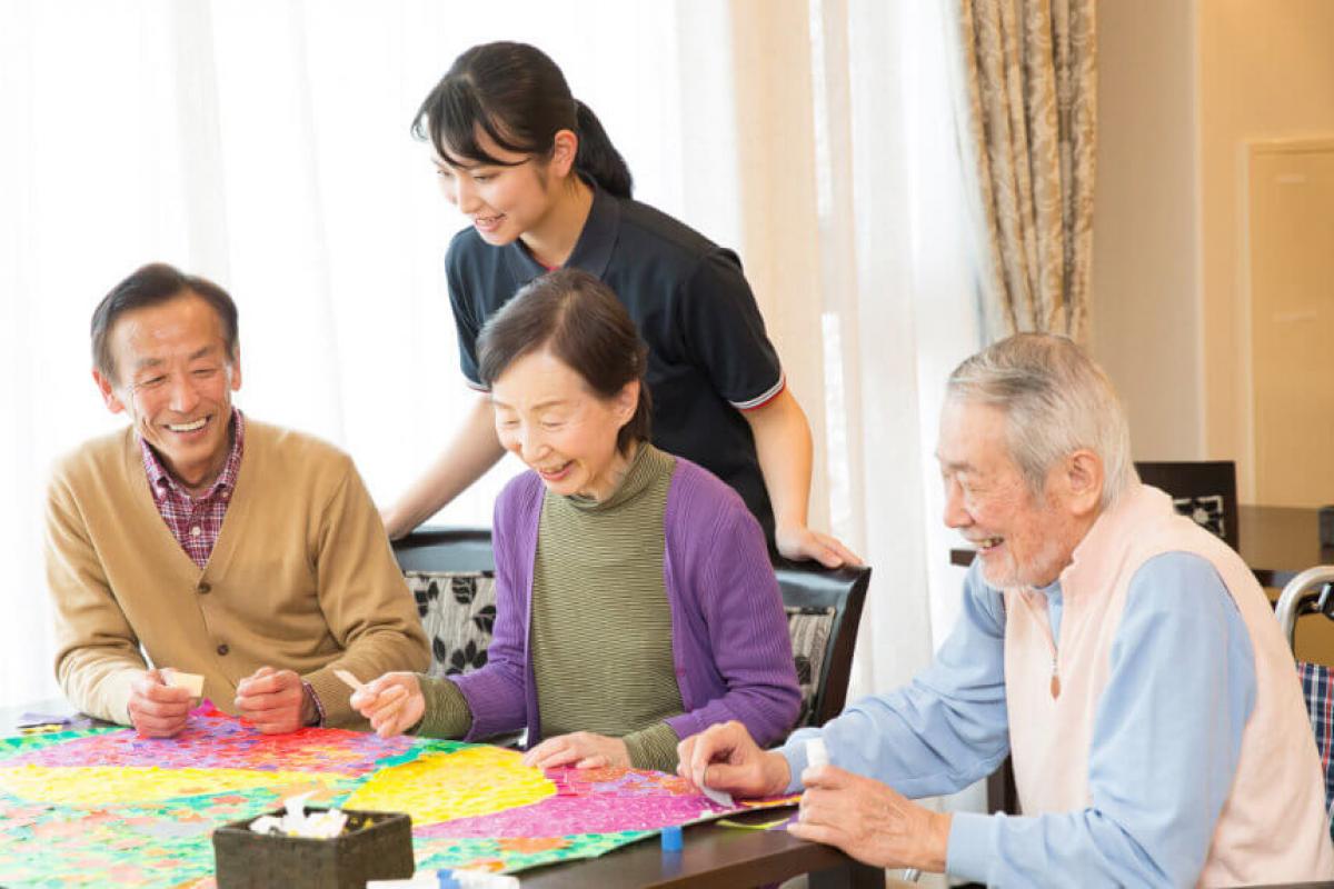 季節の行事、楽しいレクリエーションで毎日が楽しいです