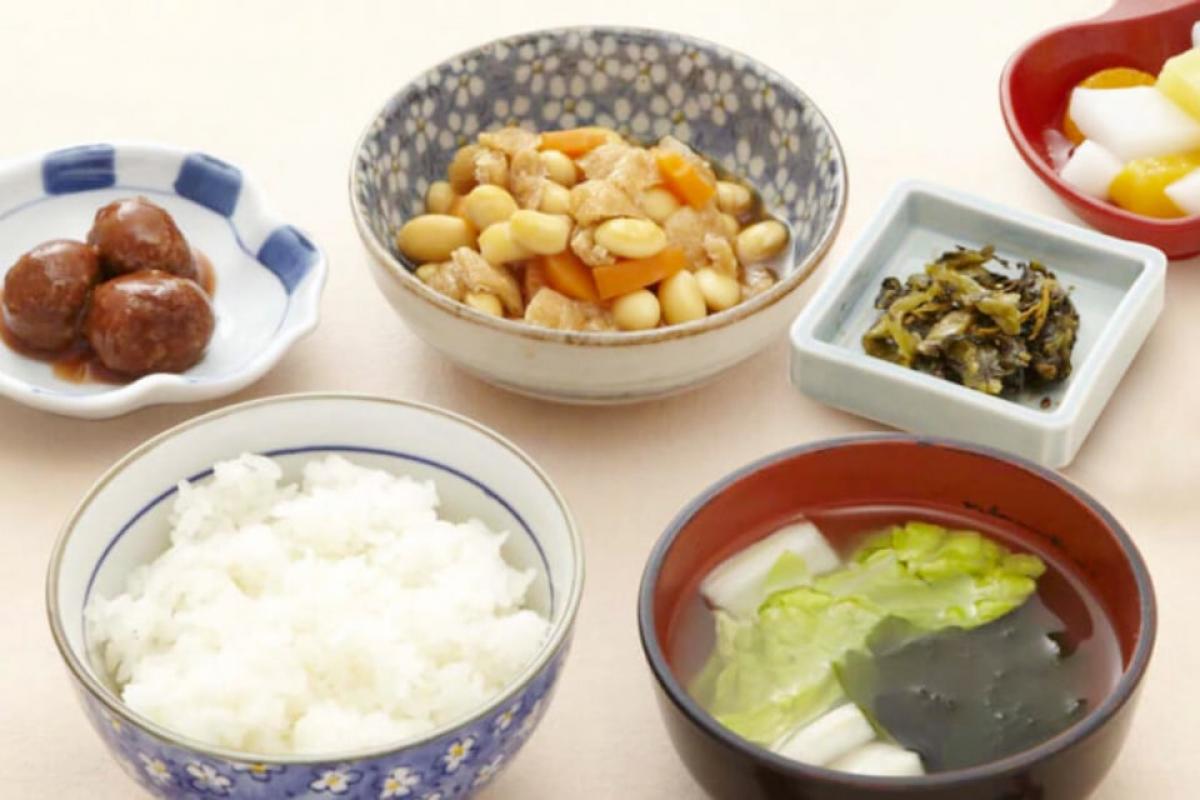 栄養満点のお食事