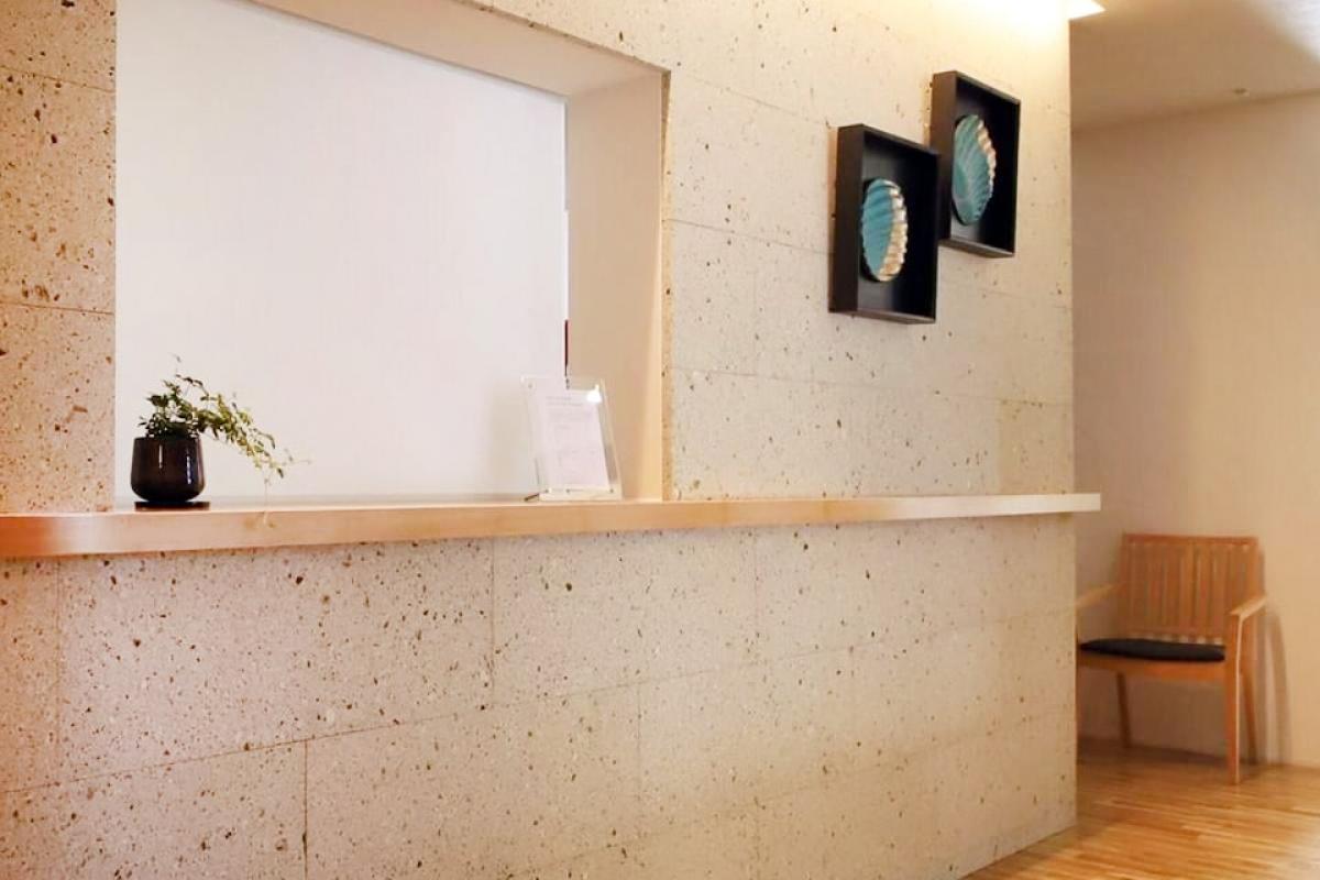 受付カウンター