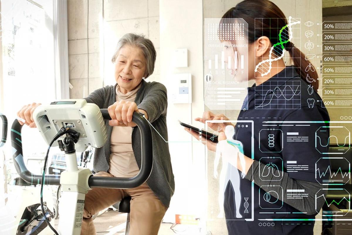 IT技術の活用により、入居者様と向き合う時間を増加