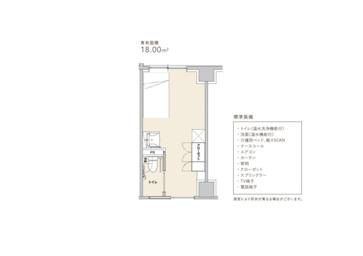 N（北側居室）／プランA（月払い方式）