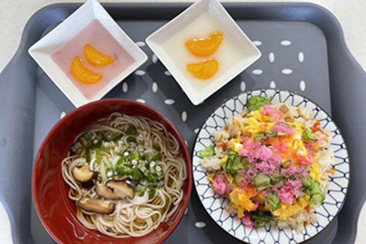 お食事は手作り