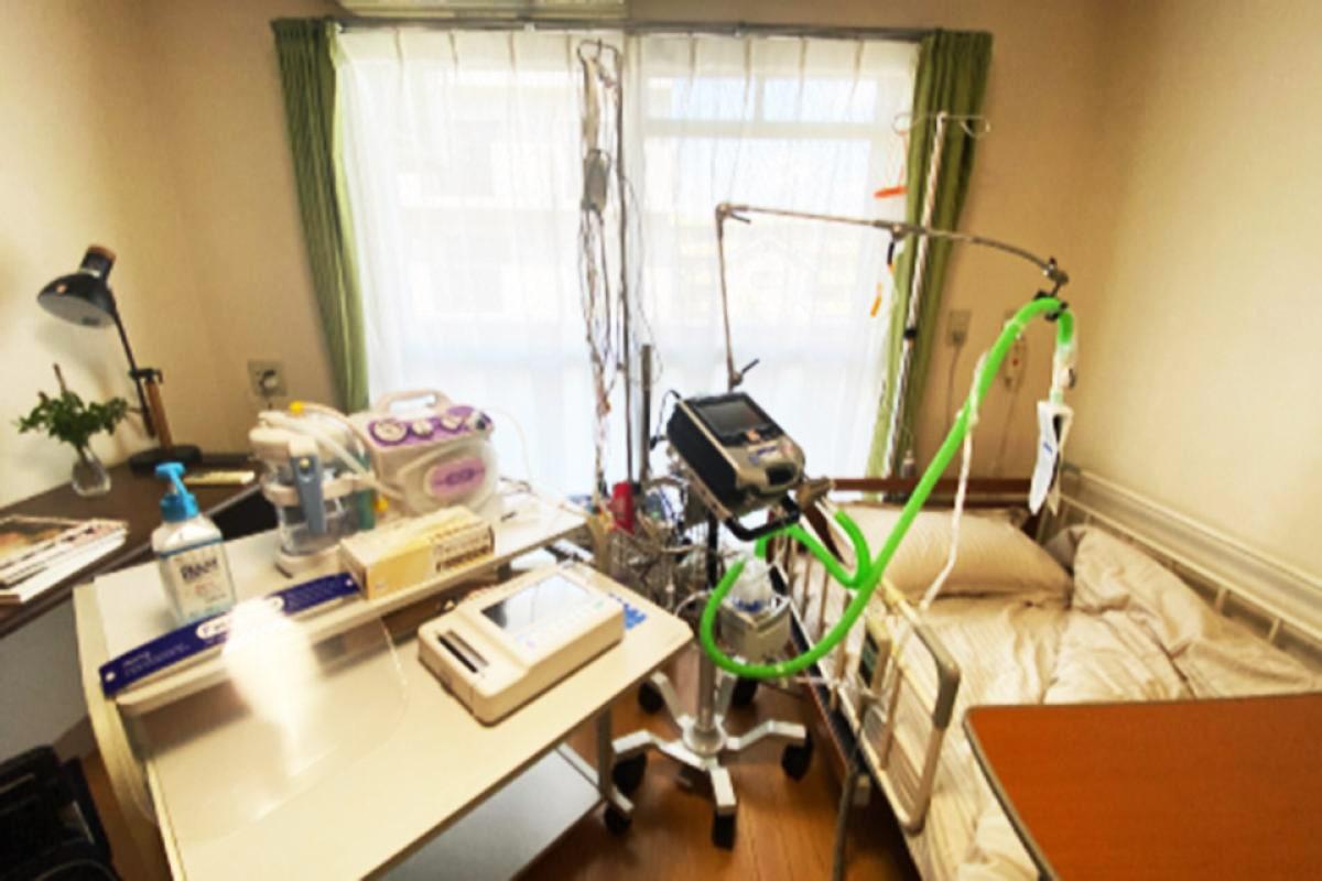 最先端のベッドセンサーで切れ目のない体調チェックを実施