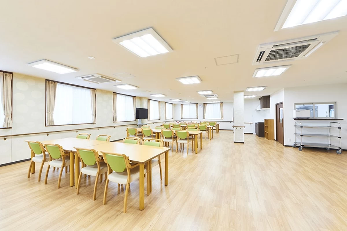 広い食堂