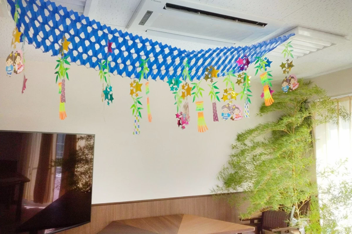 季節の飾りつけ