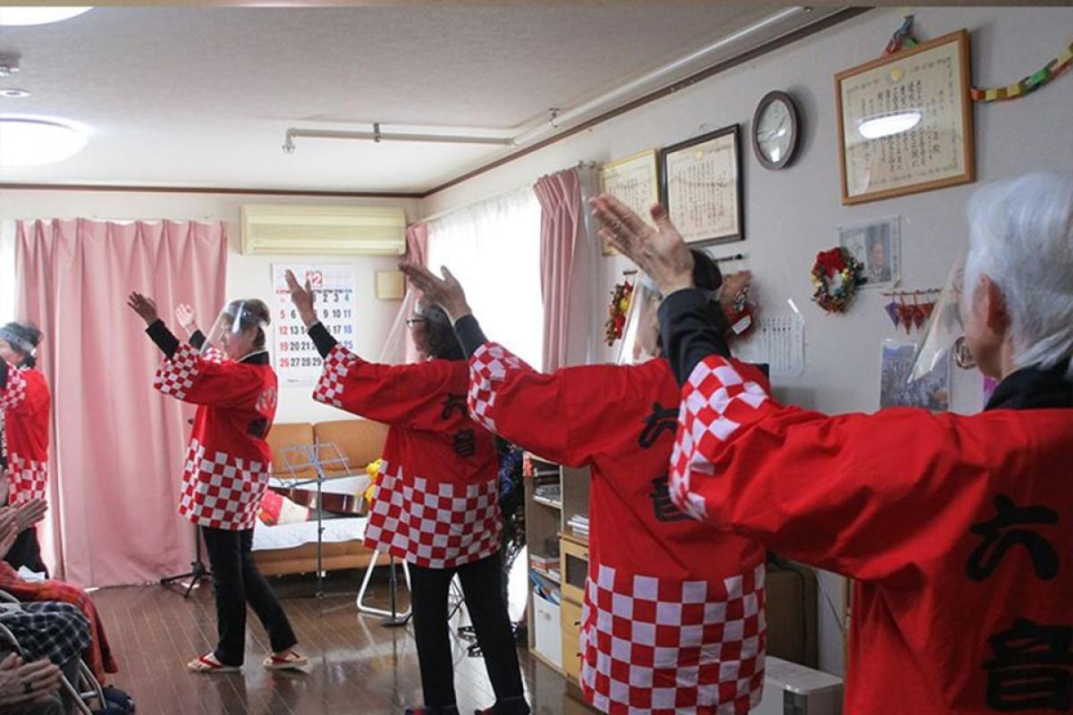 行事やイベントを通じて笑顔があふれる日々