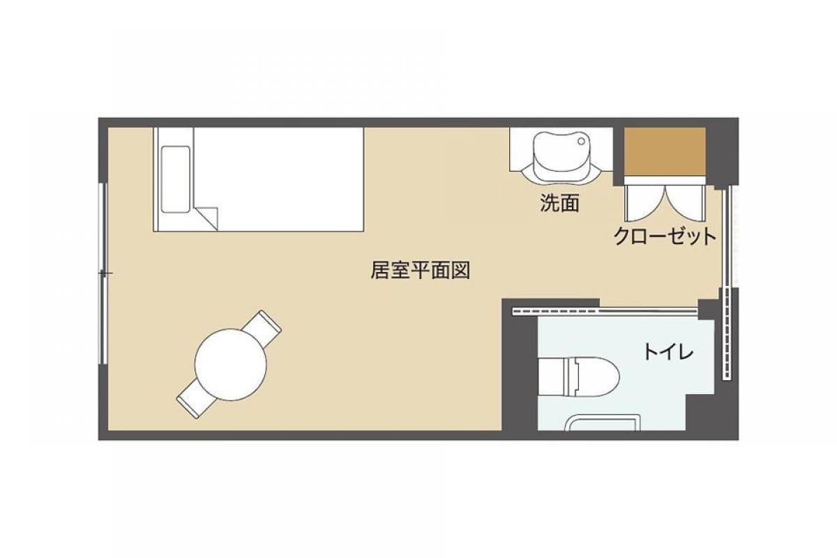 利用料金の居室イメージ