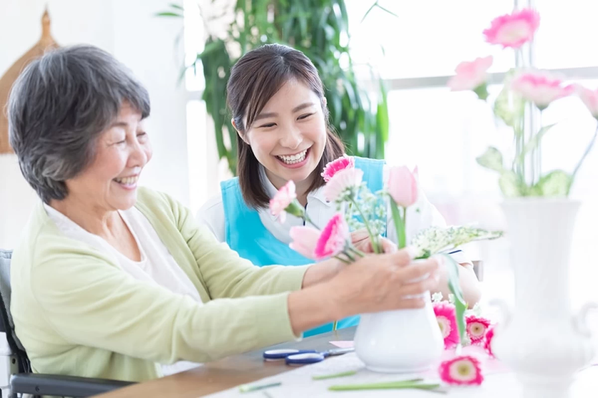 一人ひとりを花にたとえた少人数ユニットでの暮らし