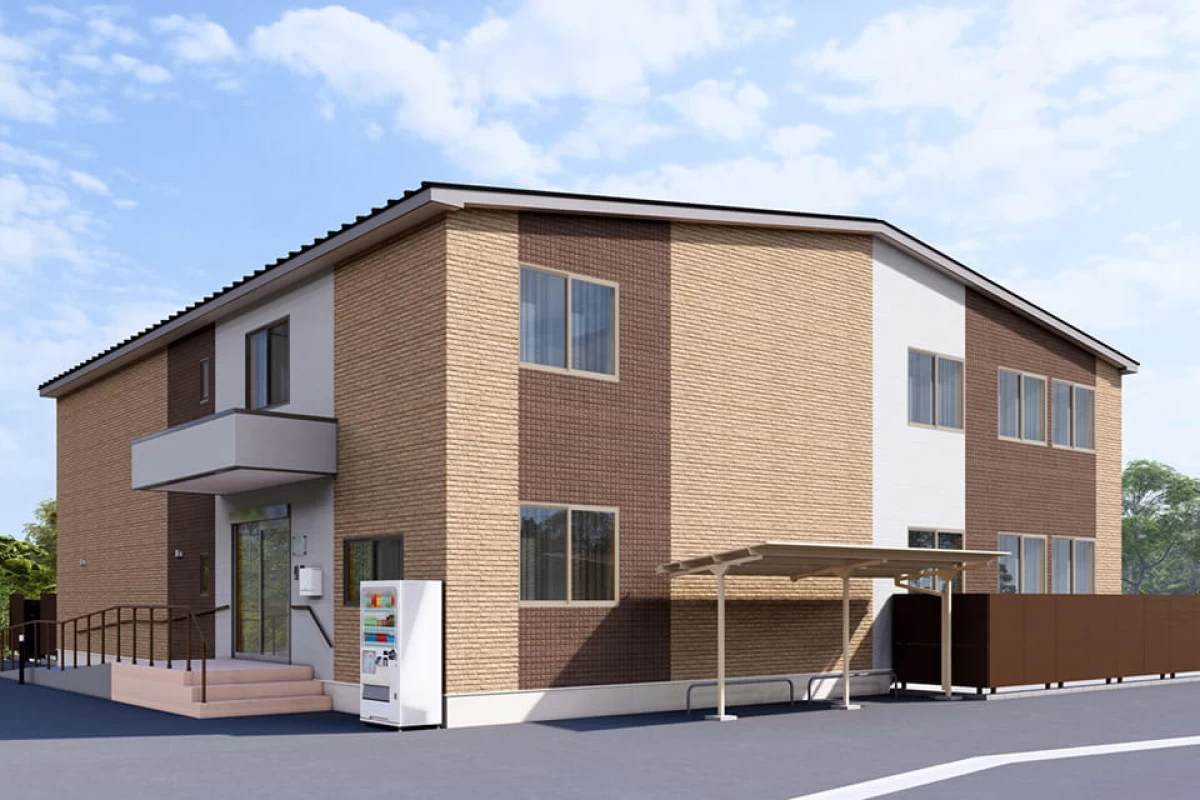 住宅街と川沿いの自然に囲まれた暮らし