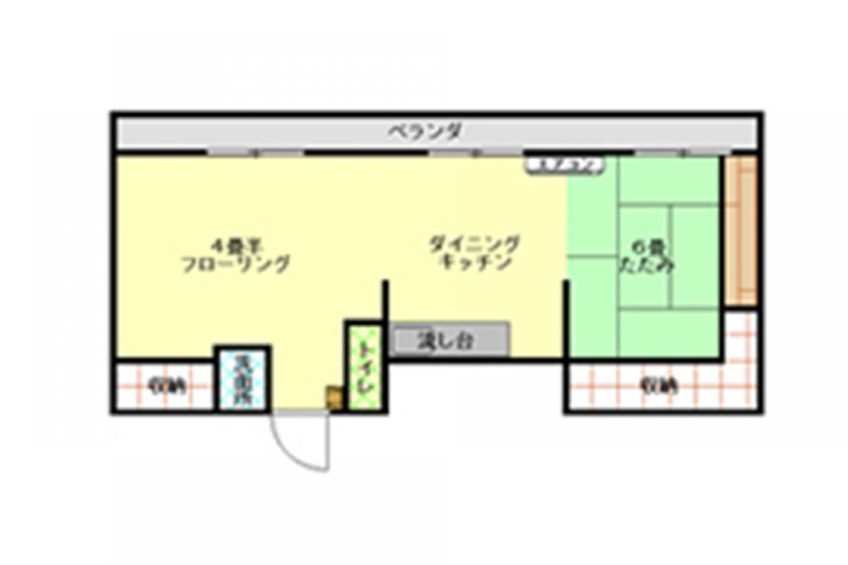 Aタイプの居室イメージ